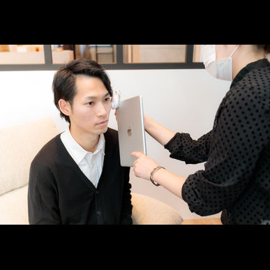 男性の乾燥肌ケア　表参道・メンズ眉サロン・アイブロウン